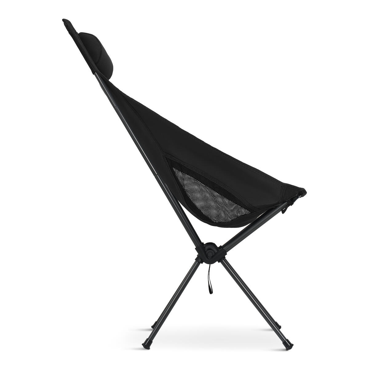 Chaise de camping - pliable - charge max. 120kg - sac de transport inclus - noir 3/6
