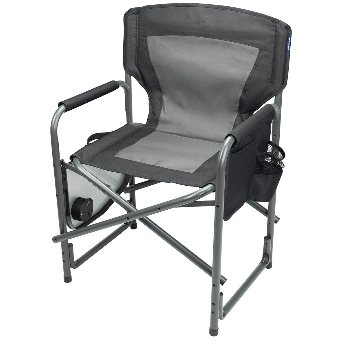 Chaises de camping - pliable - lot de 2 - charge max. 120kg - leger - noir 5/5