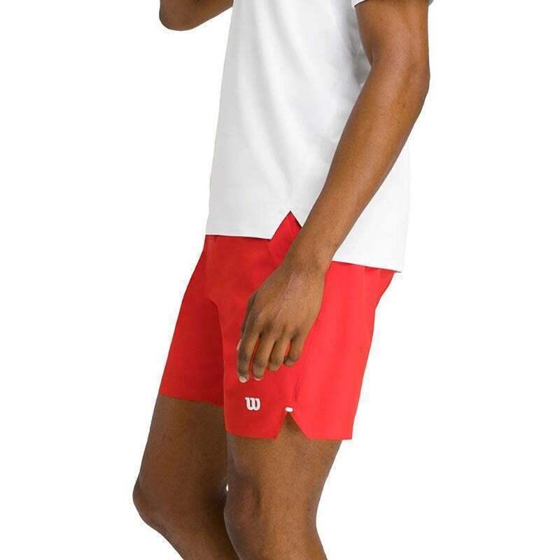 Pantaloncini Wilson Tournament V27 Rosso 2026 3/5