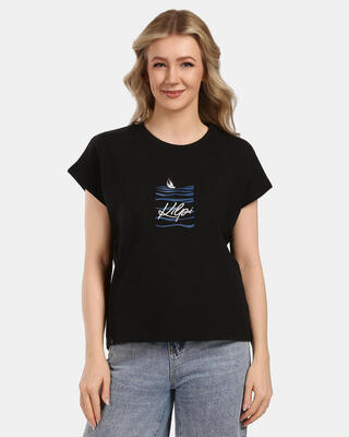 Katoenen t-shirt voor dames kilpi roane-w