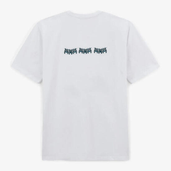 T-shirt Trevor blanc avec broderie