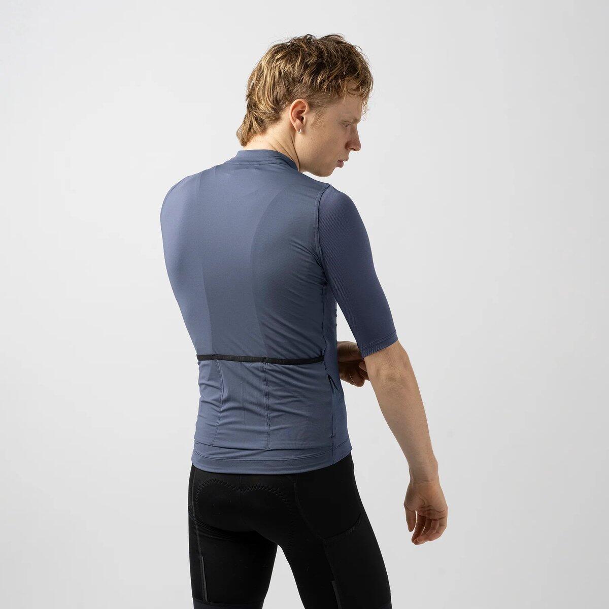 RIDE Gripgrab Marineblau Kurzarm-Radtrikot - Größe L 4/4