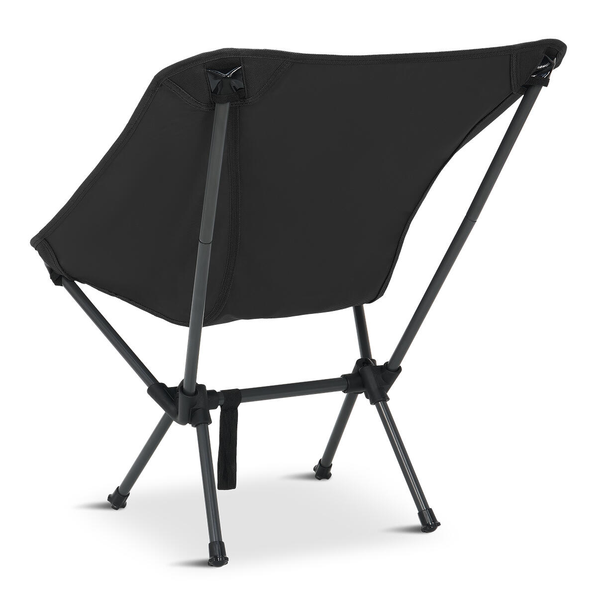 Chaise de camping - pliable - charge max. 100kg - sac de transport inclus - noir 3/6