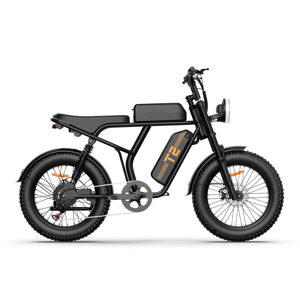 URLIFE T2 електрически велосипед с пълно окачване и батерия 48 V 15.6 Ah