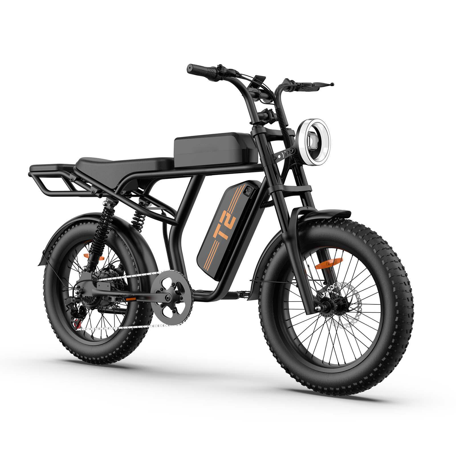 URLIFE Elektrokolo URLIFE T2 s motorem 250 W, baterií 48 V a 15,6 Ah