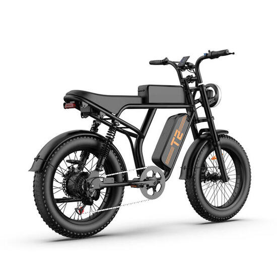 URLIFE T2 Volgeveerde Elektrische Fiets met 48 V 15,6 Ah Verwijderbare Accu