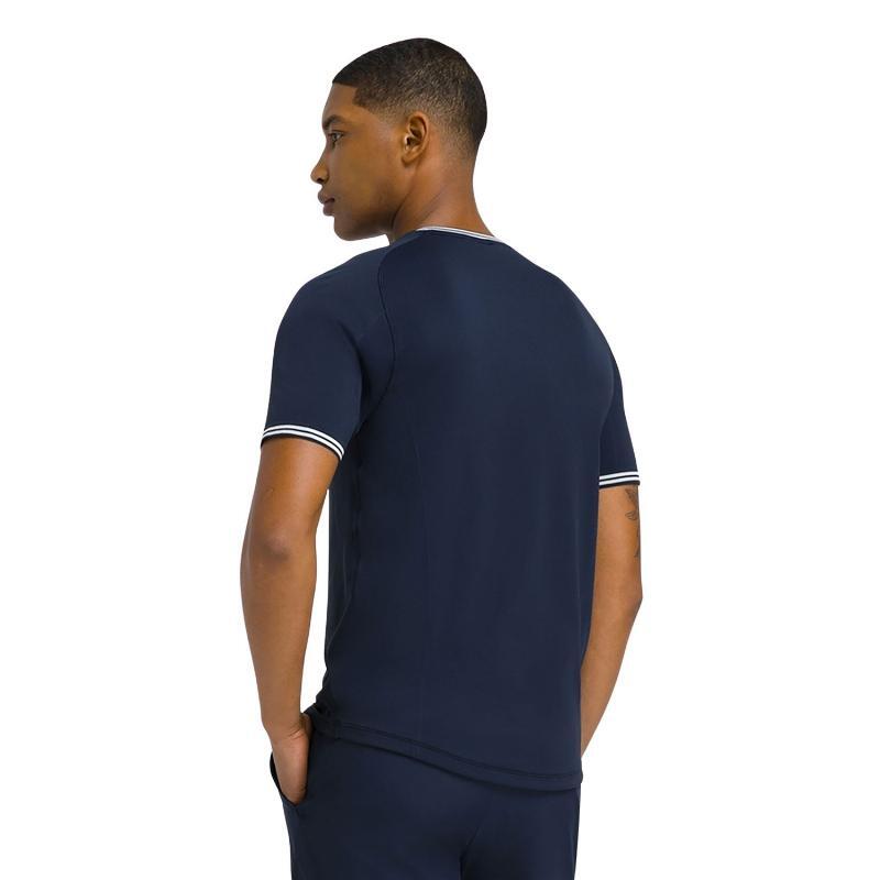 Camiseta Wilson Court Performance Crew Azul Marino 5/5