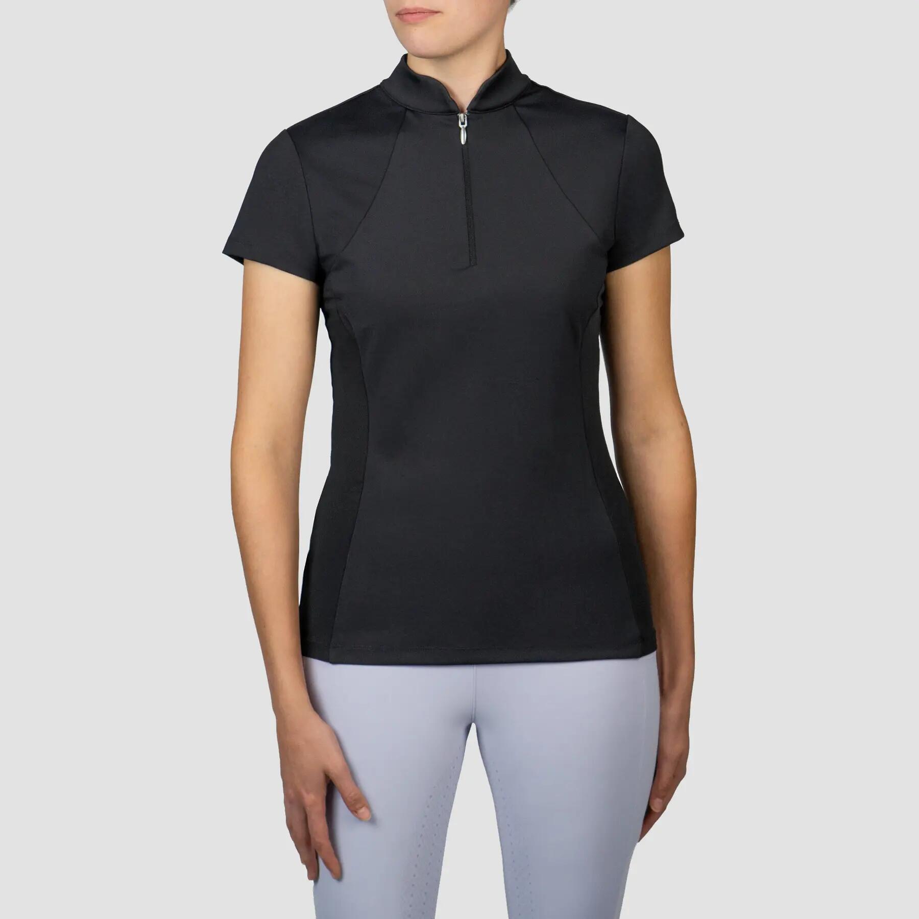 Polo d'équitation femme EQPRO Madeline 3/4