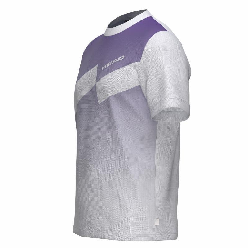 Camiseta Head Pro Purpura 2/5