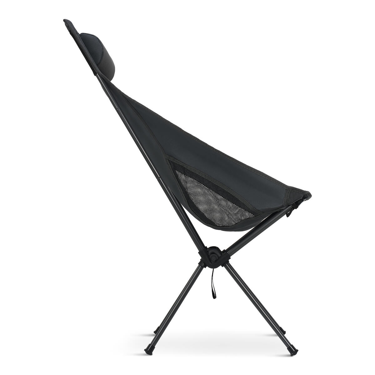 Campingstoel - opvouwbaar - 120kg draagvermogen - inclusief draagtas - grijs 3/6