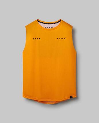 Technisches Trailrunning-T-Shirt für Damen RUMM Orange Tank
