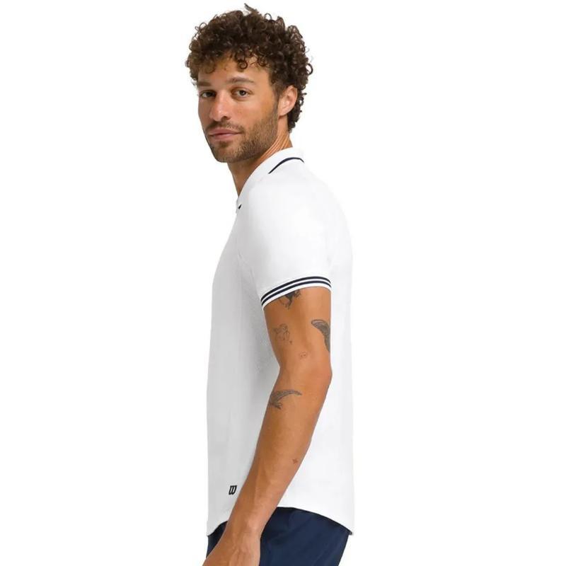 Polo Wilson Players Seamless 2.0 Blanco 3/5