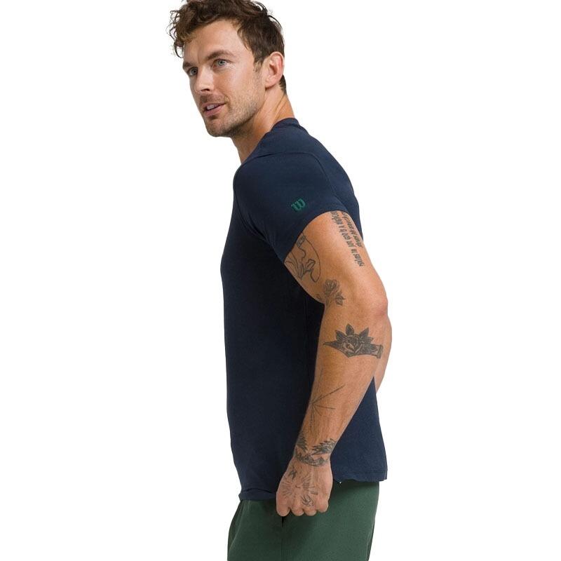 Camiseta Wilson Easy Street Azul Marino Verde 3/5
