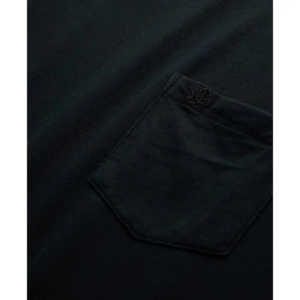 T-shirt in lino con tasca Superdry Classic 2/2