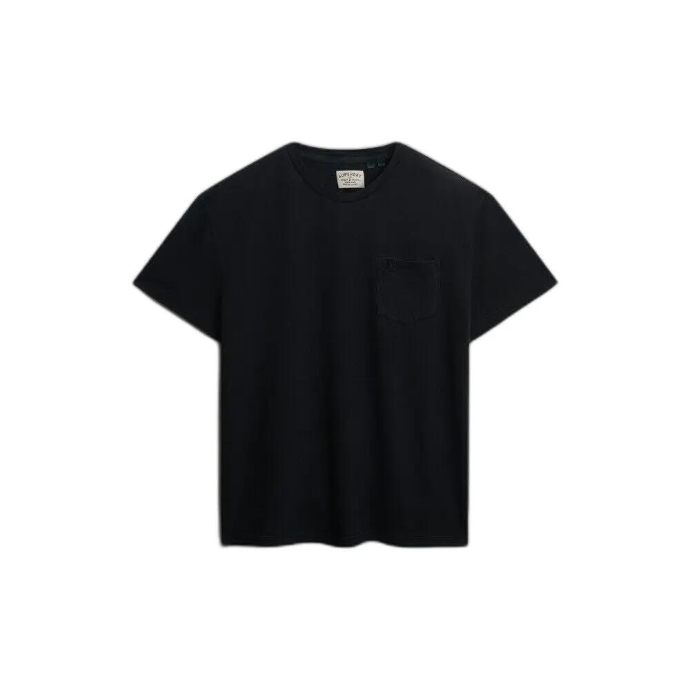 Linen T-shirt with pocket Superdry Classic