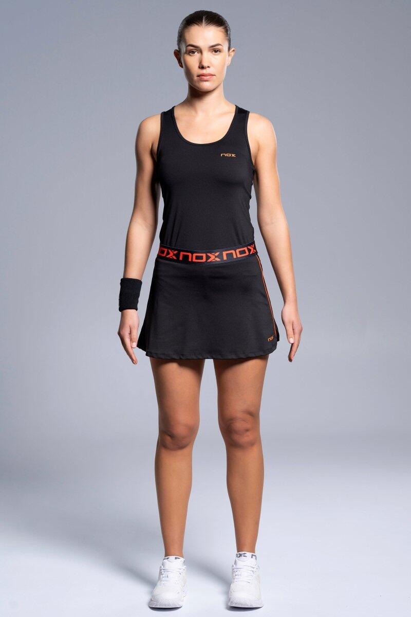 T-shirt TEAM para mulher Preto 4/5