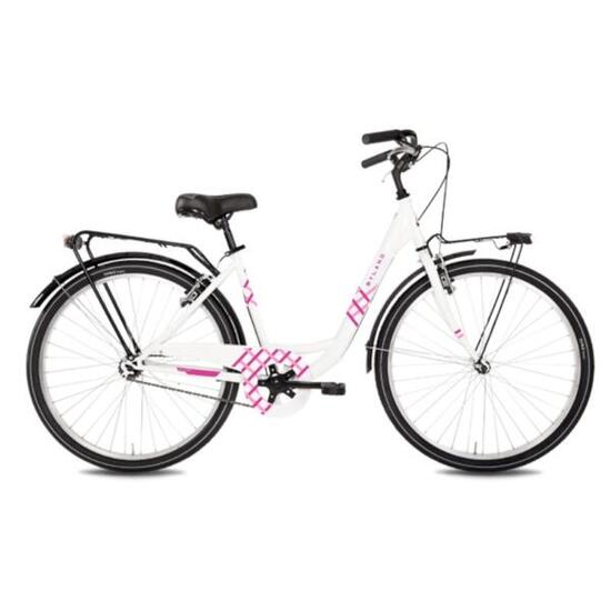 Vélo MYLAND VICOLO 24.1 URBAN COURT – BLANC-ROSE