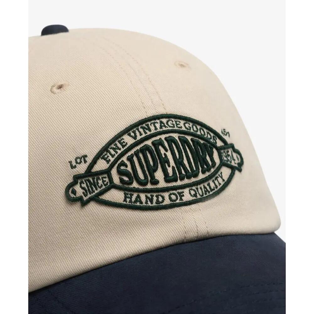 Boné de beisebol com aba contrastante para mulher Superdry 4/4