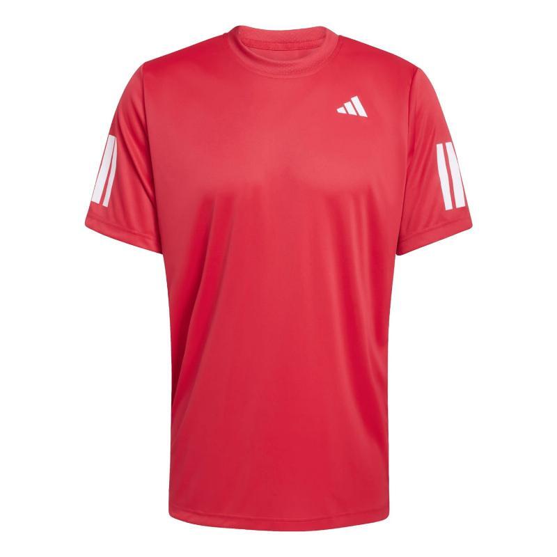 Adidas Club 3-Stripes tricou roșu 26 XL