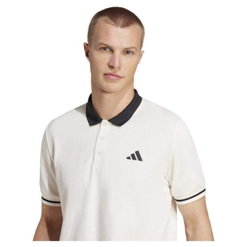 Adidas Legacy Chalk White Polo 3/5