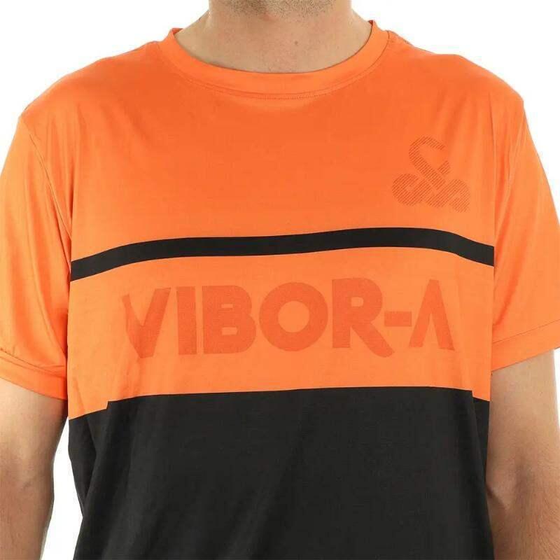 Camiseta Vibora Advanced Pro Laranja Preta 2/5