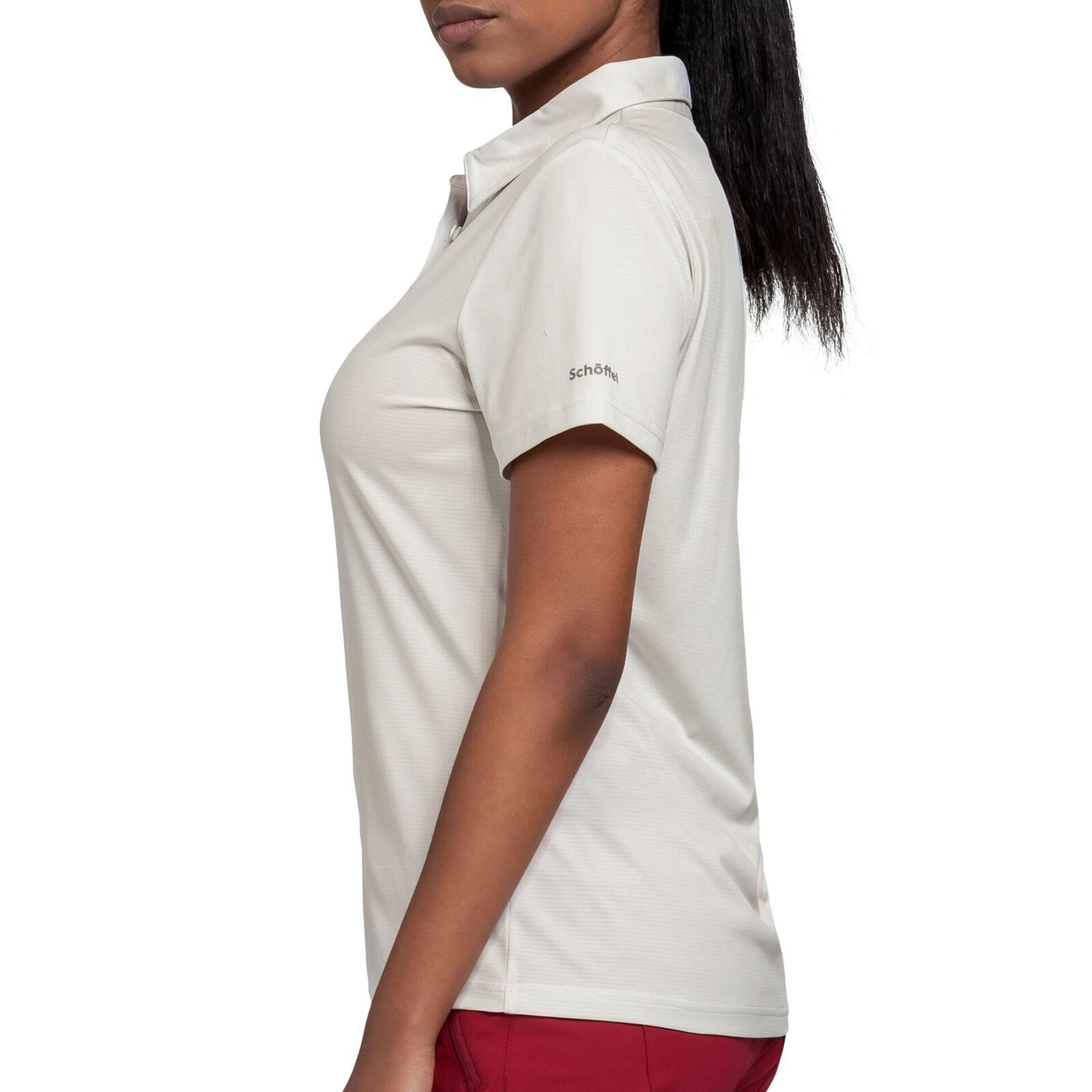 T-Shirt schnelltrocknend feuchtigkeitsregulierend Damen - CIRC Polo Shirt Tauron 3/4