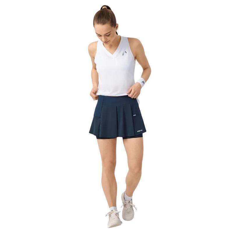 Falda Head Performance Azul Marino Plata 3/5