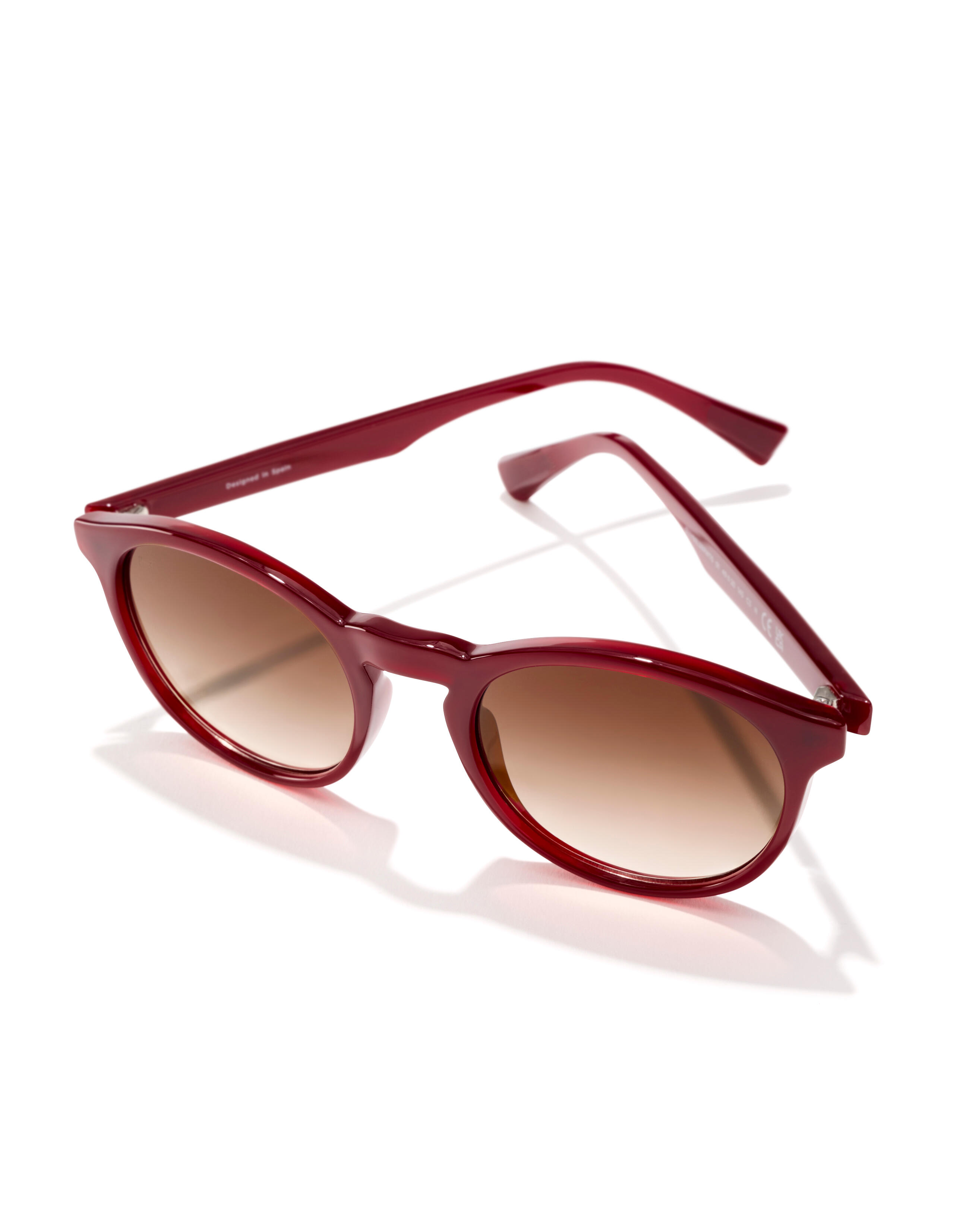 HAWKERS - Lunettes de soleil pour homme et femme BEL AIR - BURGUNDY EARTH 3/6
