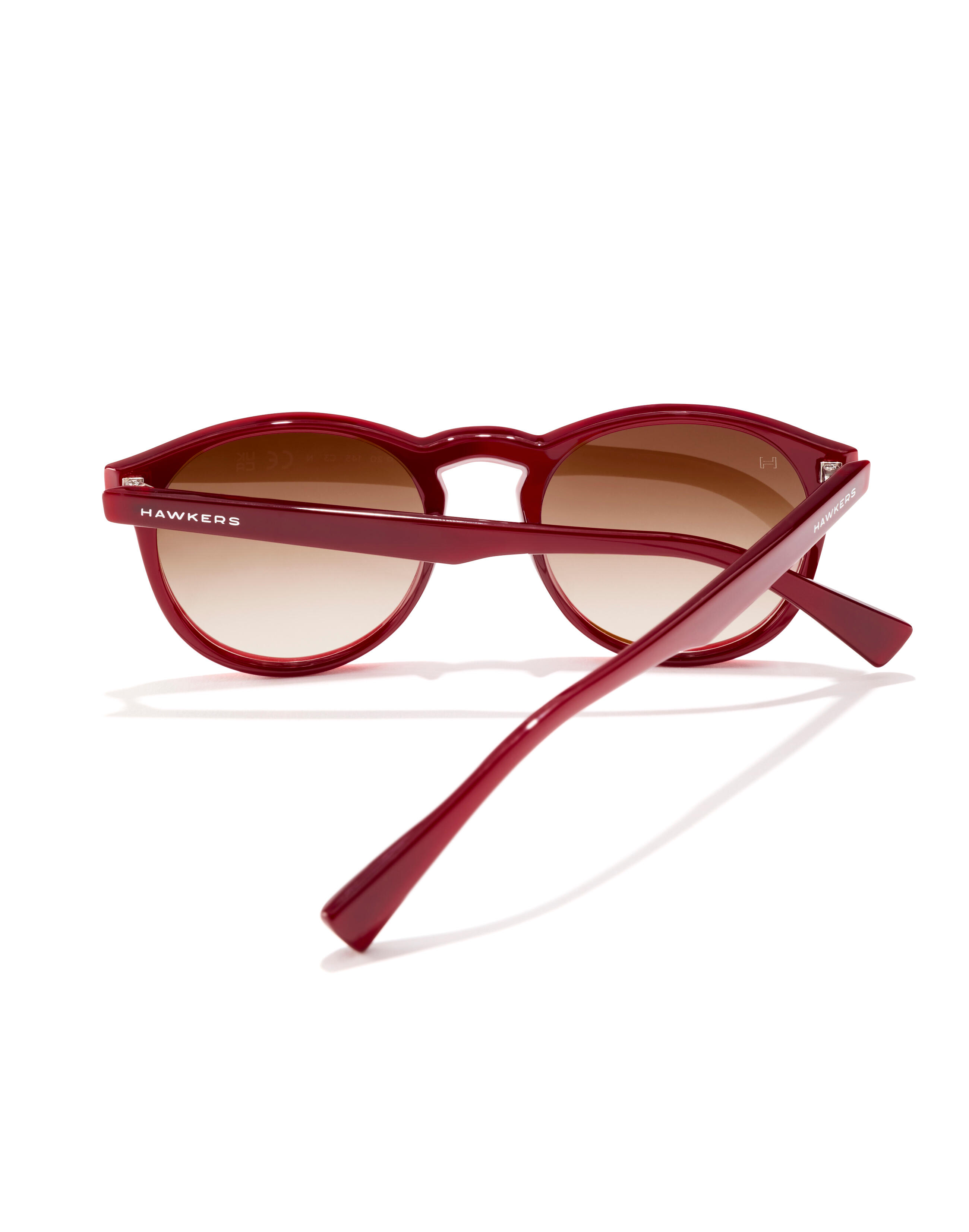 HAWKERS - Lunettes de soleil pour homme et femme BEL AIR - BURGUNDY EARTH 4/6