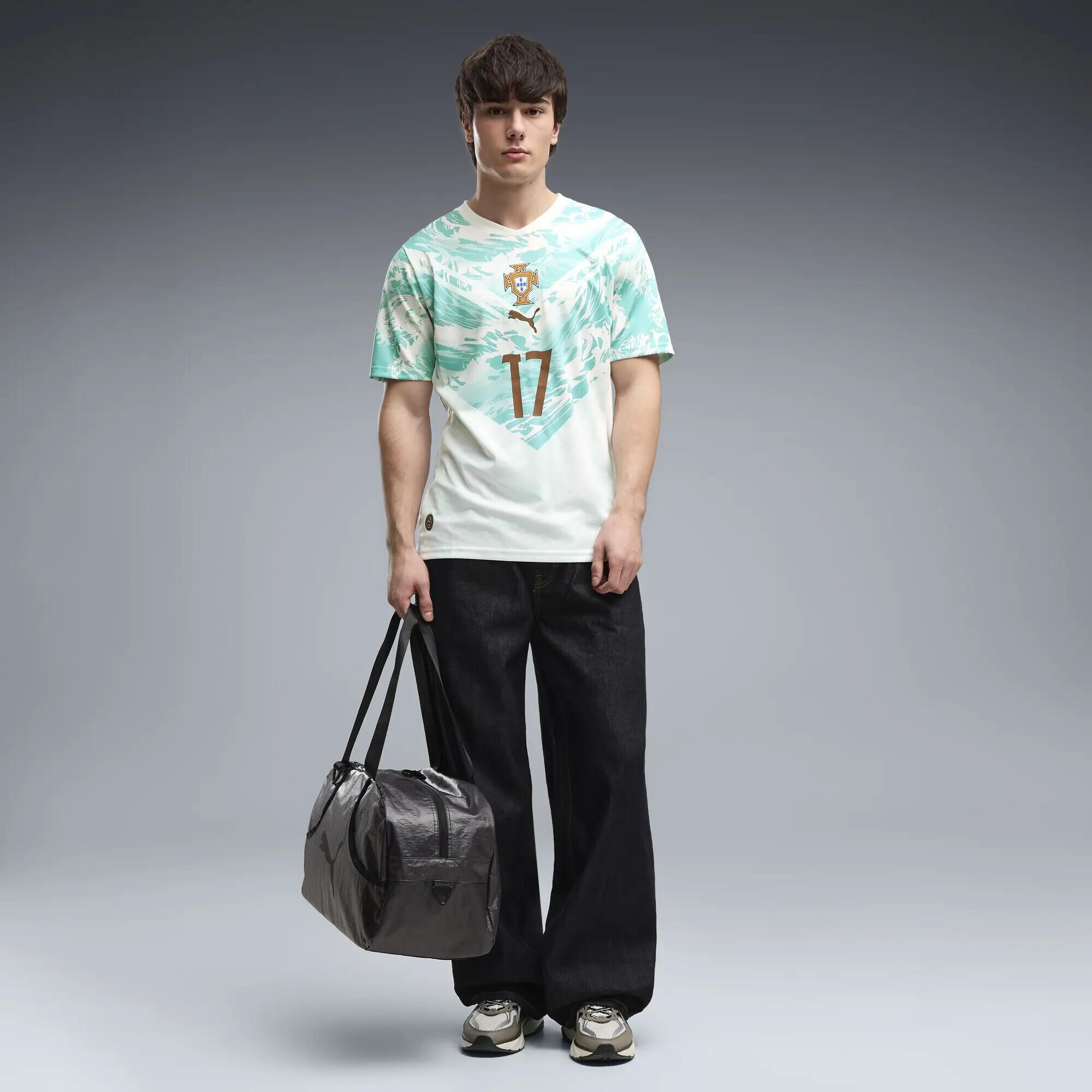 Camisola manga curta homem respirável leve Jogador PUMA 4/5