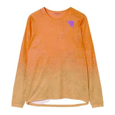 Langarmshirt endura singletrack print