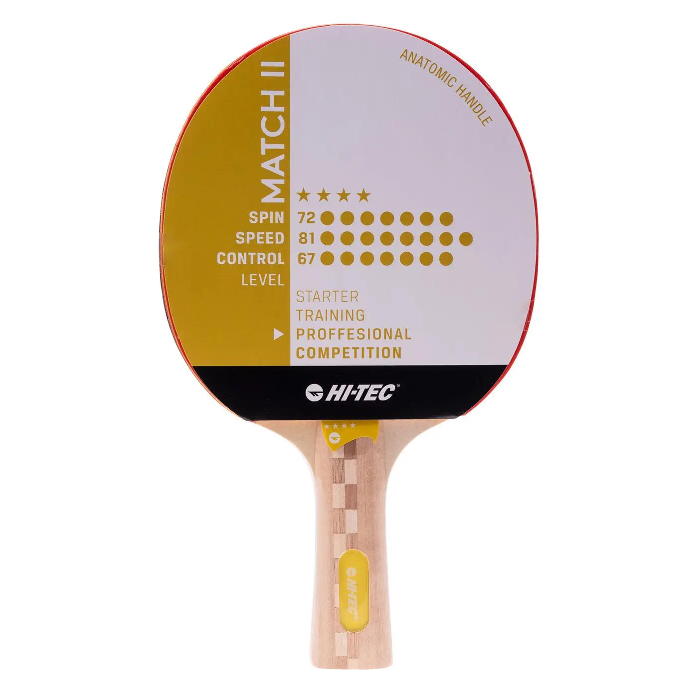 Raqueta de tenis de mesa Hi-Tec Match II 2/4