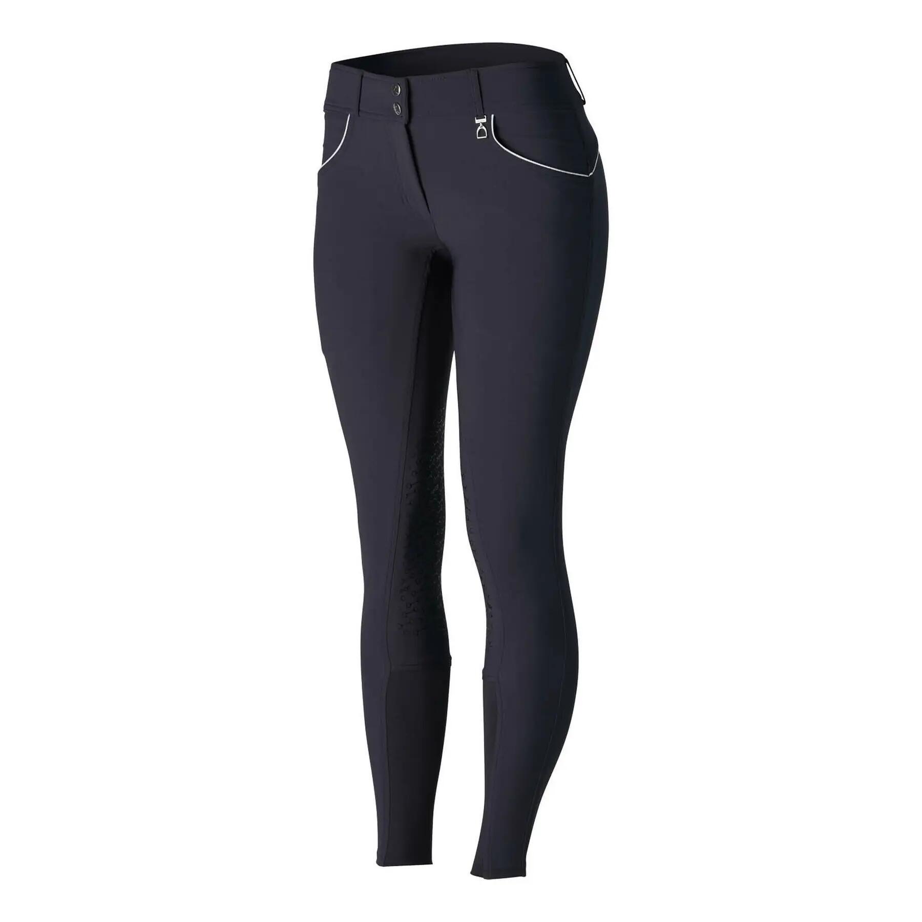 Pantalon echitație Horze Aubrey cu talie înaltă