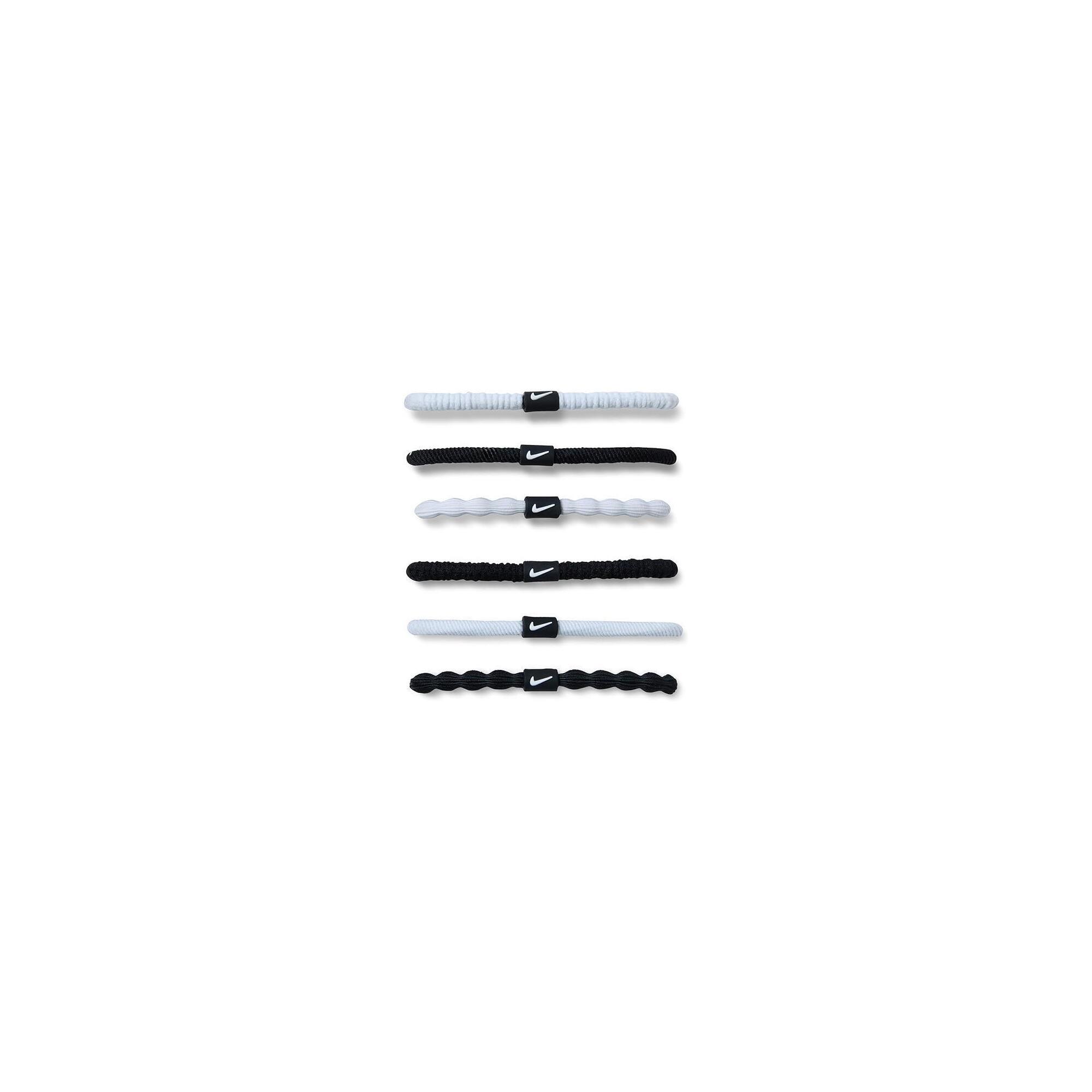Svazky do vlasů Nike Flex 6PK, Elastic Fit