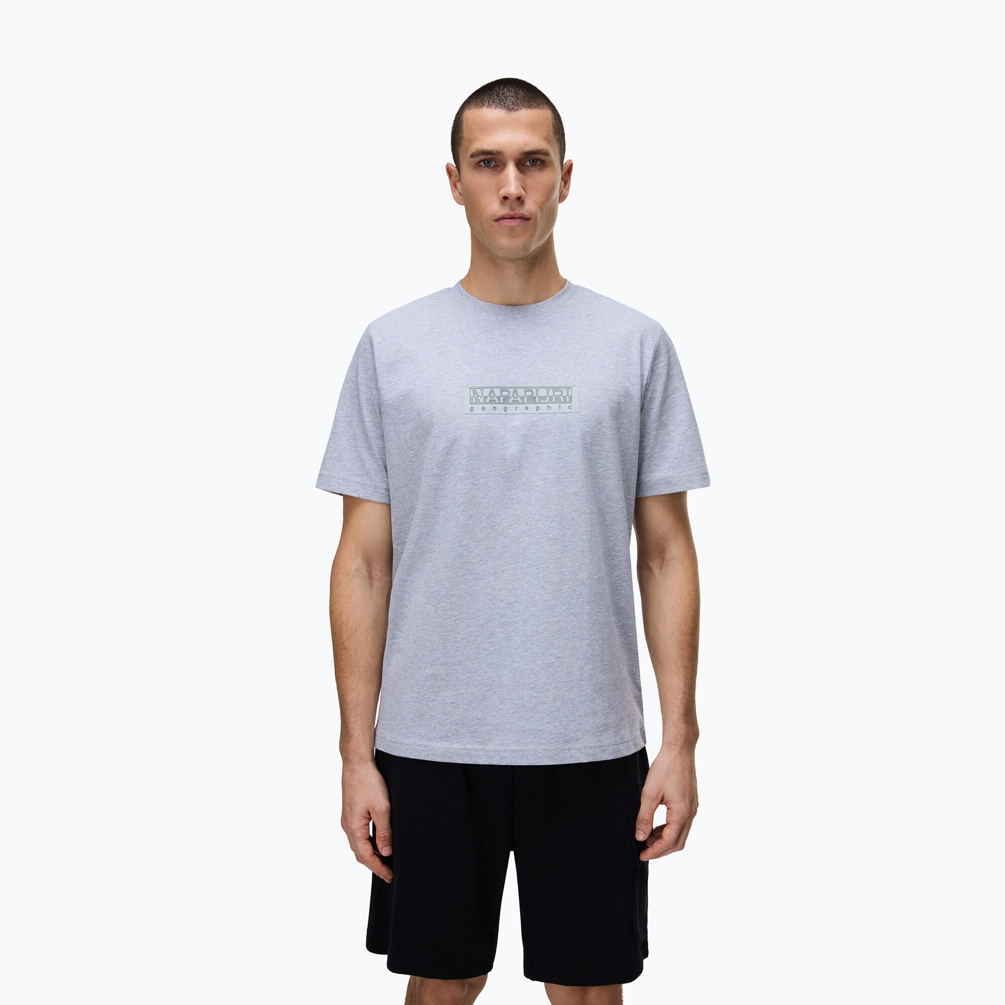 Koszulka męska Napapijri S-Box Logo 1/7
