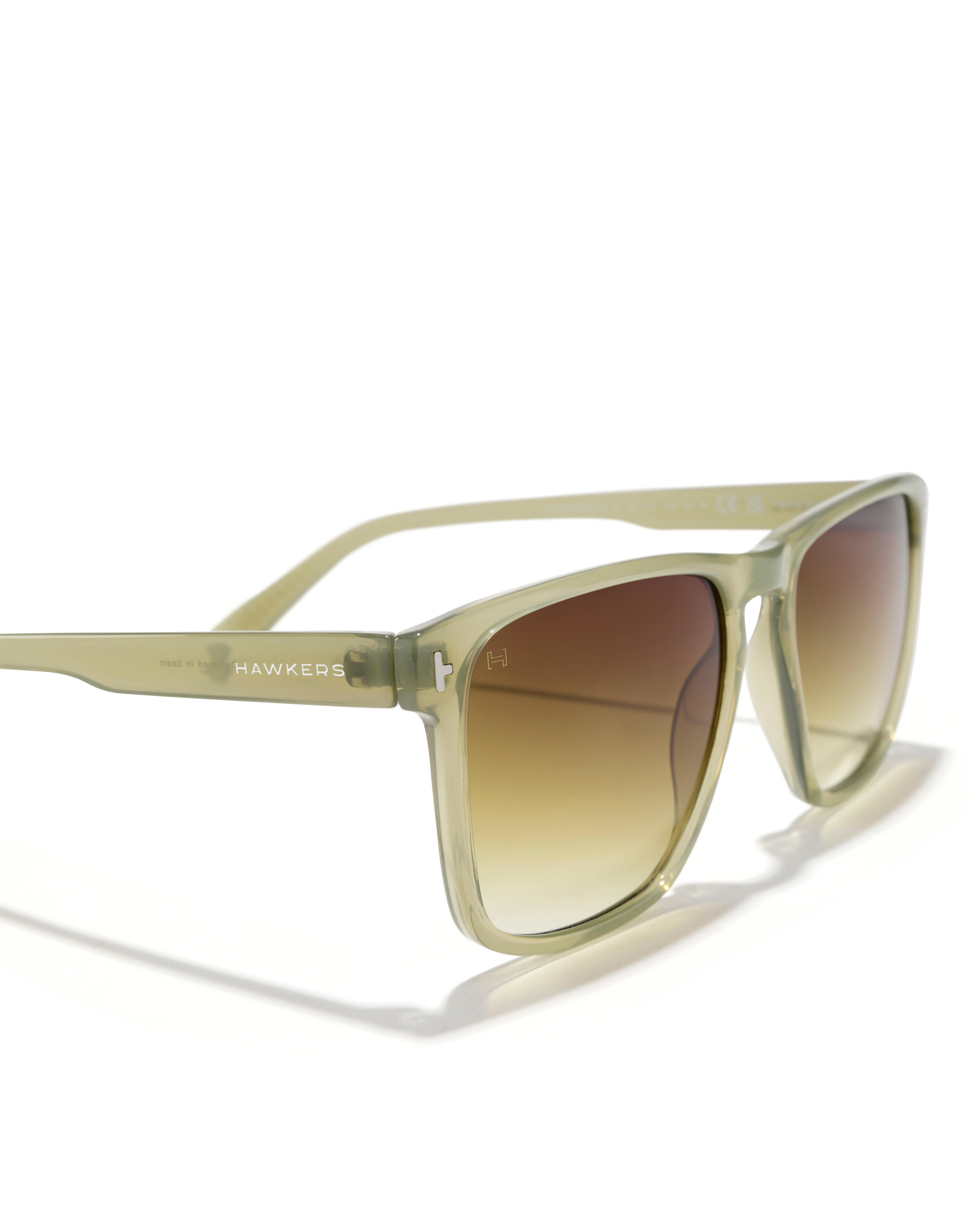 HAWKERS - Lunettes de soleil pour homme et femme DUST - PALE MINT OLD BROWN 5/6