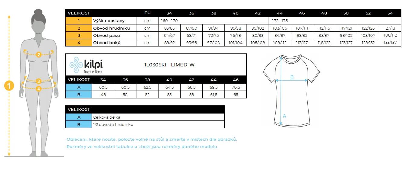 Maillot technique pour femme Kilpi LIMED-W 5/5