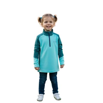Sweat-shirt enfant Vaude Jerboa Halfzip III en polaire sportive