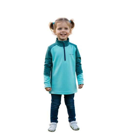 Sweat-shirt enfant Vaude Jerboa Halfzip III en polaire sportive