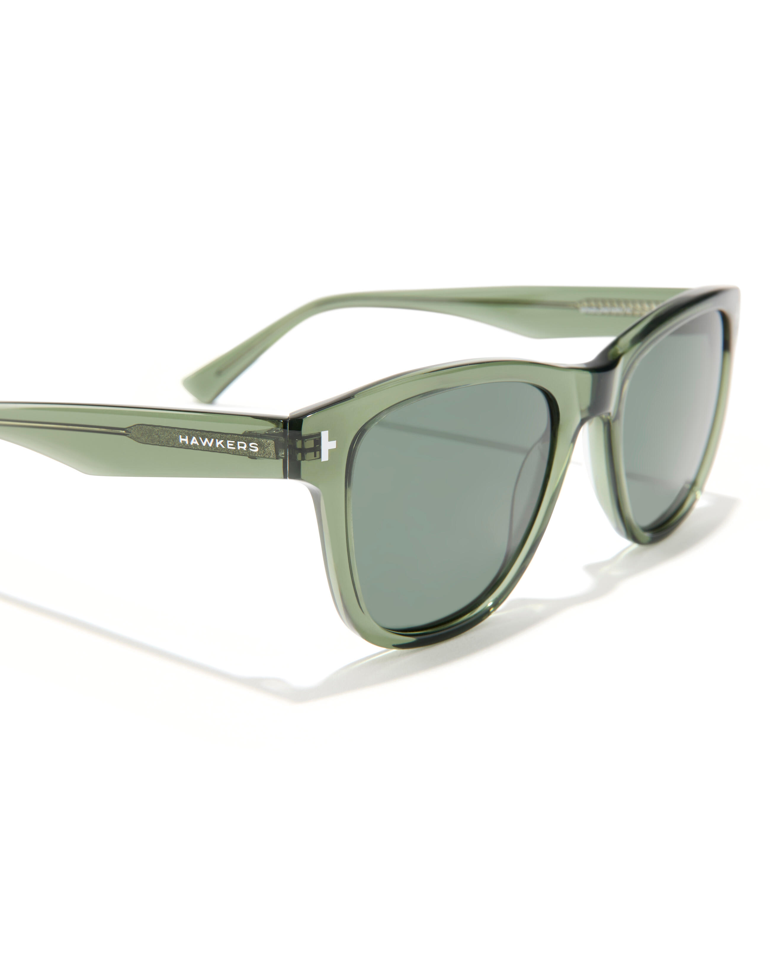 HAWKERS - Lunettes de soleil pour homme et femme ONE PAIR - DARK GREEN ALLIGATOR 5/6