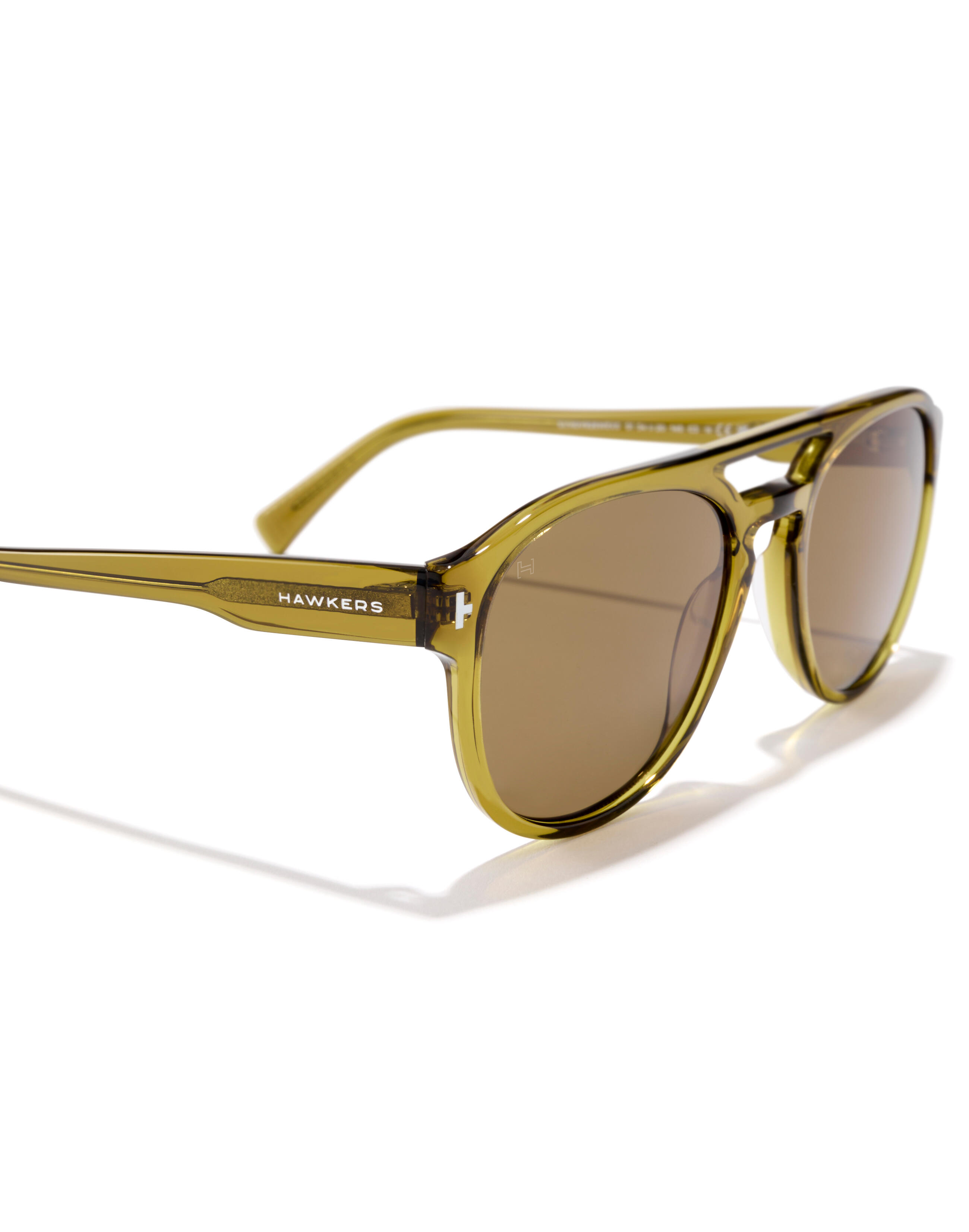 HAWKERS - Lunettes de soleil pour homme et femme DIVER - BROWN OLIVE 5/6