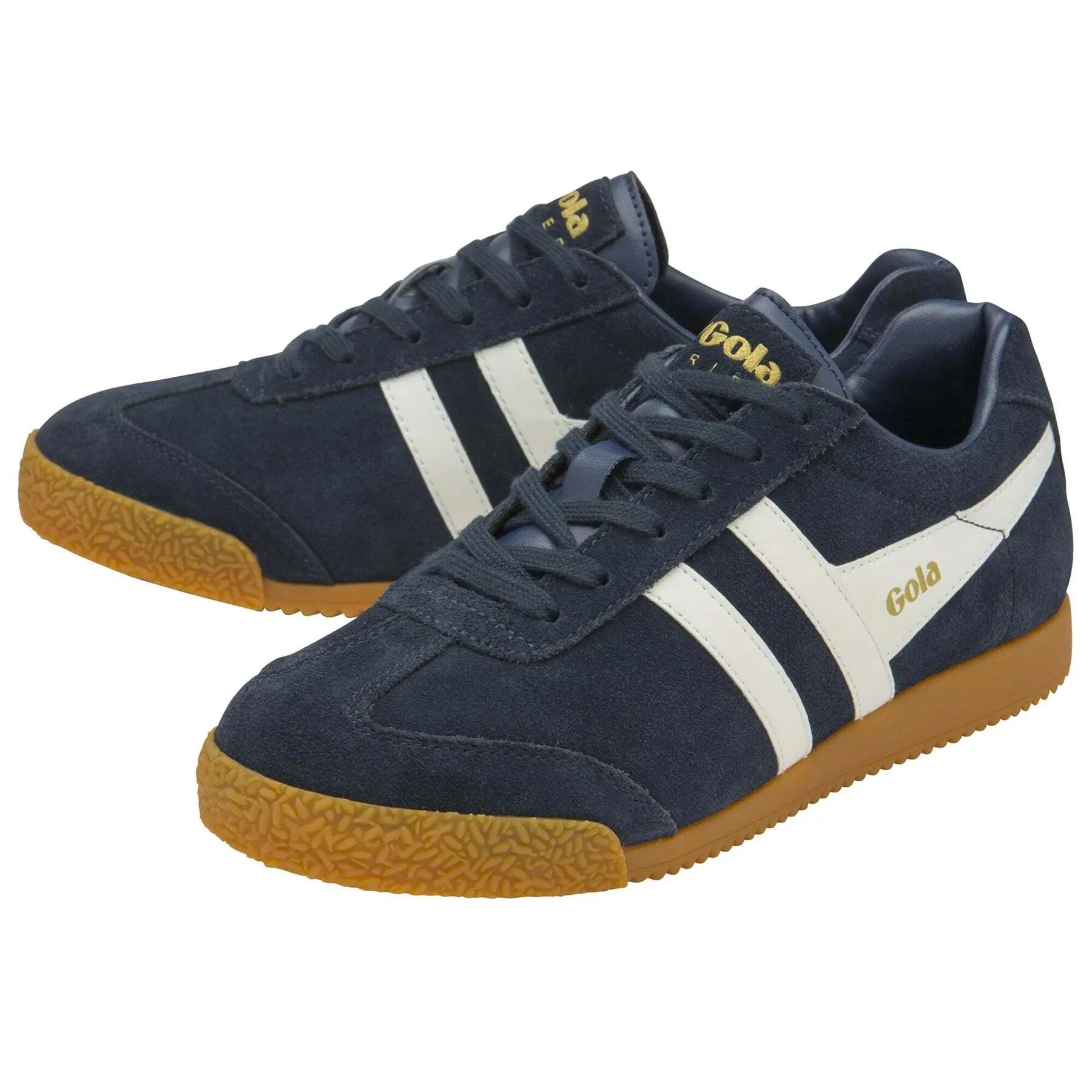 Zamszowe trenery damskie Gola Harrier 4/7