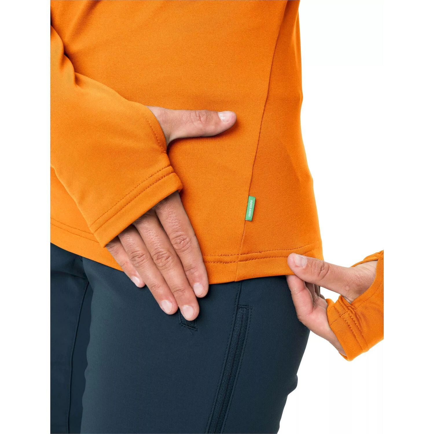 Bluza trekkingowa damska Vaude Livigno Halfzip II techniczna 3/7