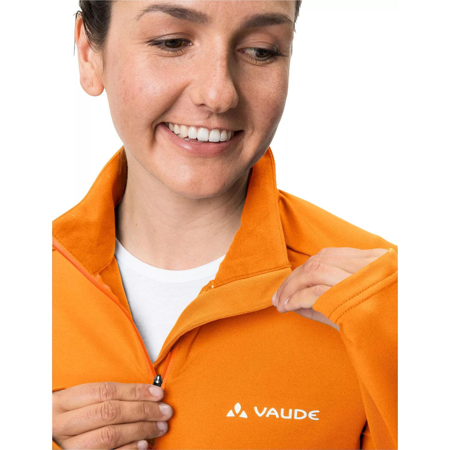 Bluza trekkingowa damska Vaude Livigno Halfzip II techniczna 4/7