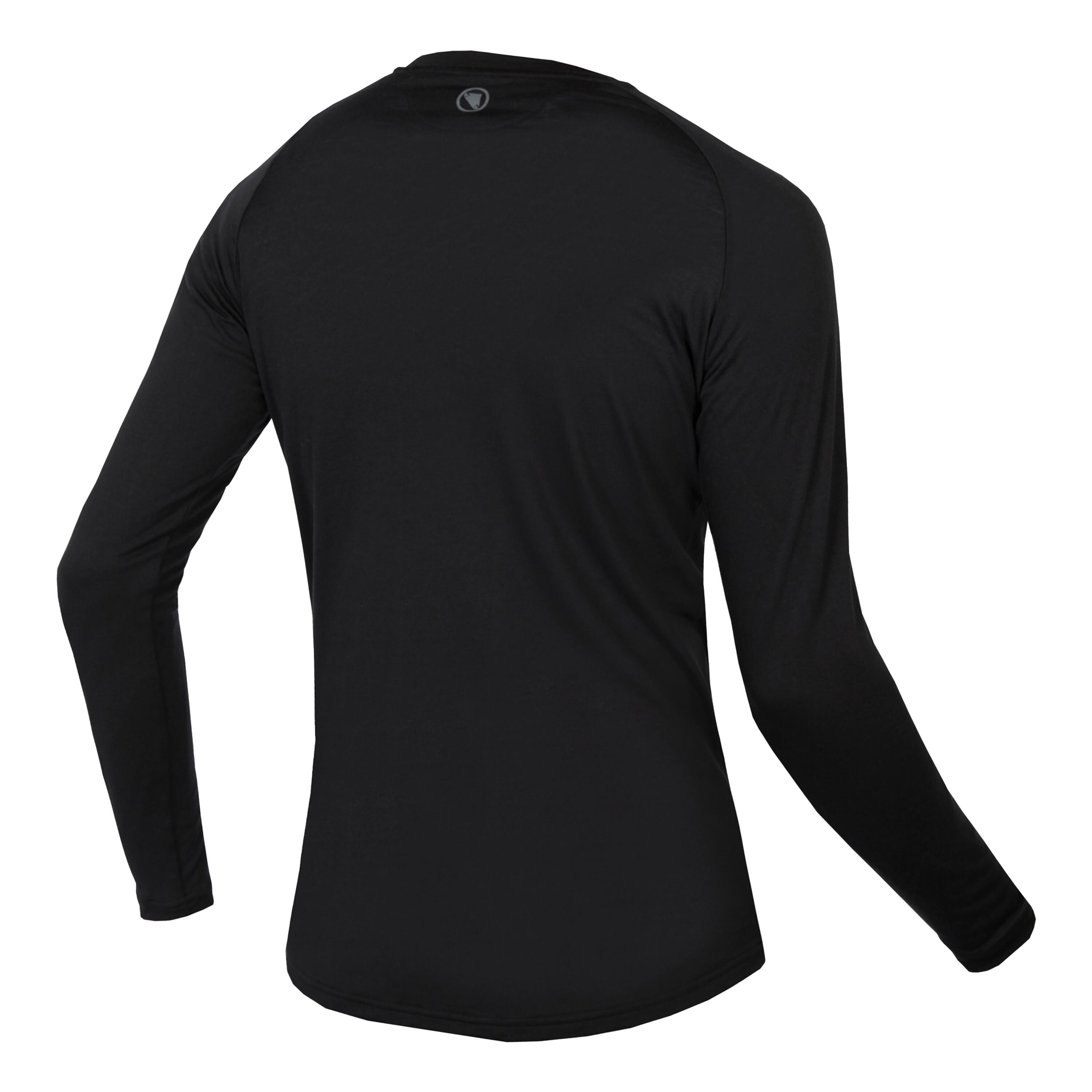 Sous-Maillot Manches Longues Endura BaaBaa Blend Base Layer Noir 2/2