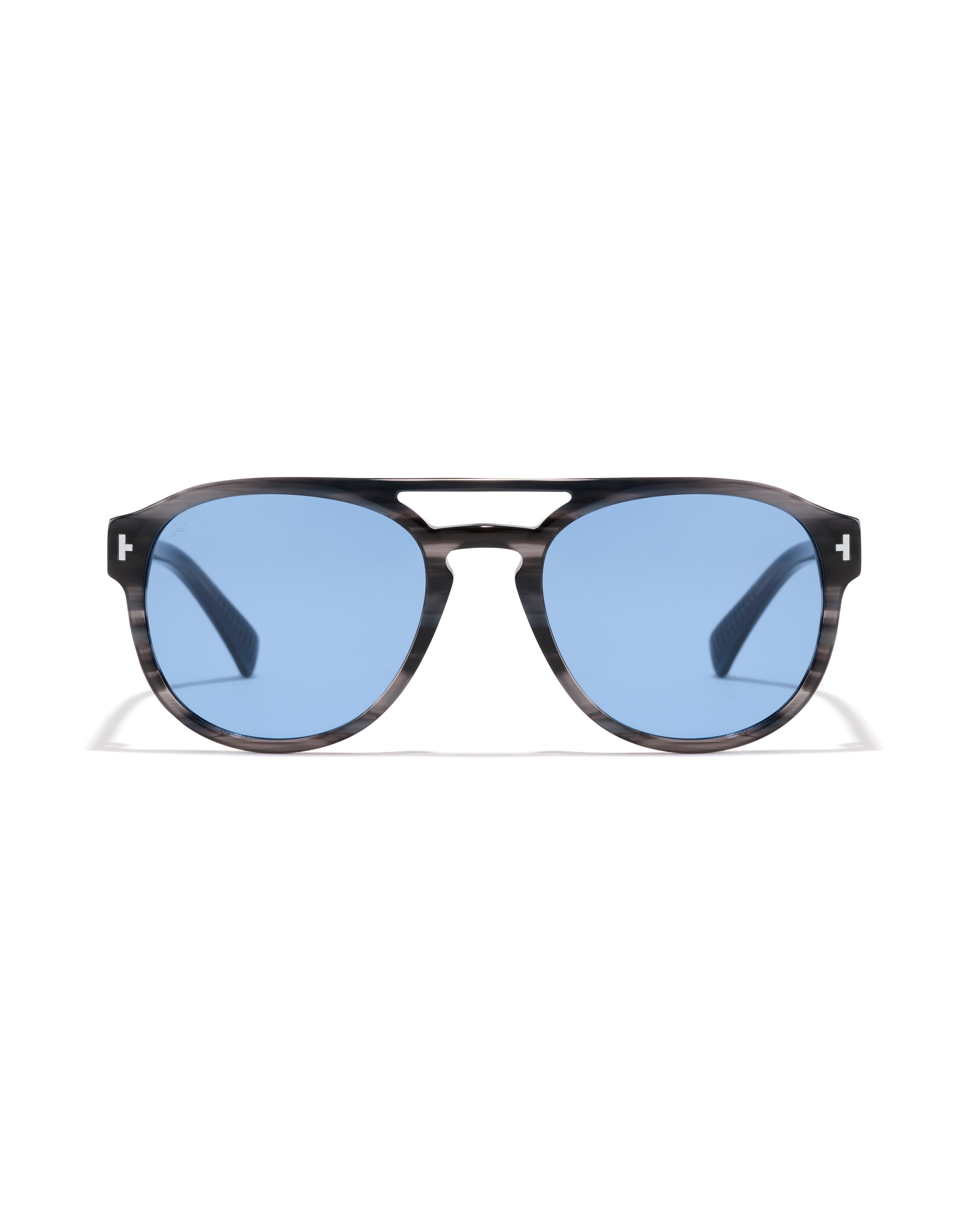 HAWKERS - Lunettes de soleil pour homme et femme DIVER - DEMI GREY BLUEBERRY 2/6