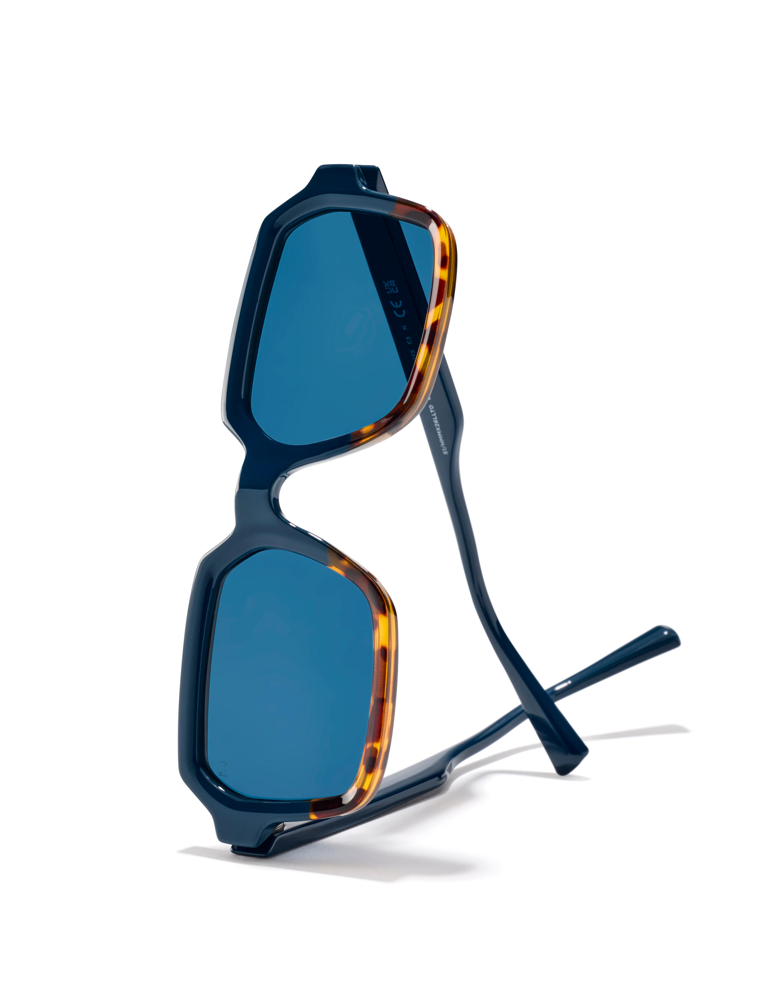HAWKERS - Lunettes de soleil pour homme et femme MINIMAL MAX - BLUE CAREY OCEAN 3/6