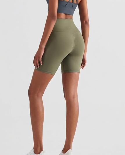 Short cycliste femme avec couture arrière en V, tissu compressif Matrix