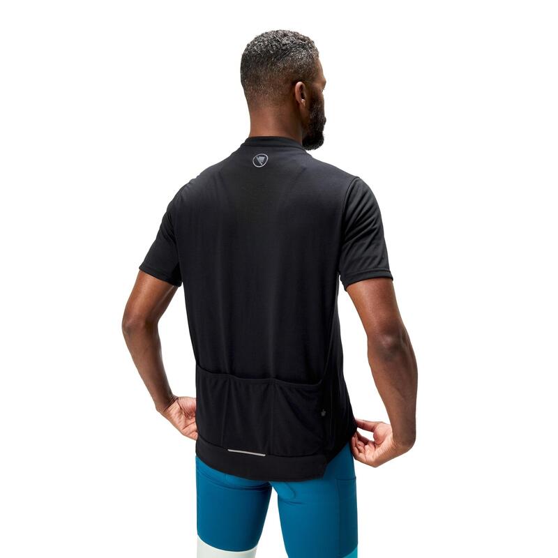 Tricou cu fermoar Endura Loop, negru