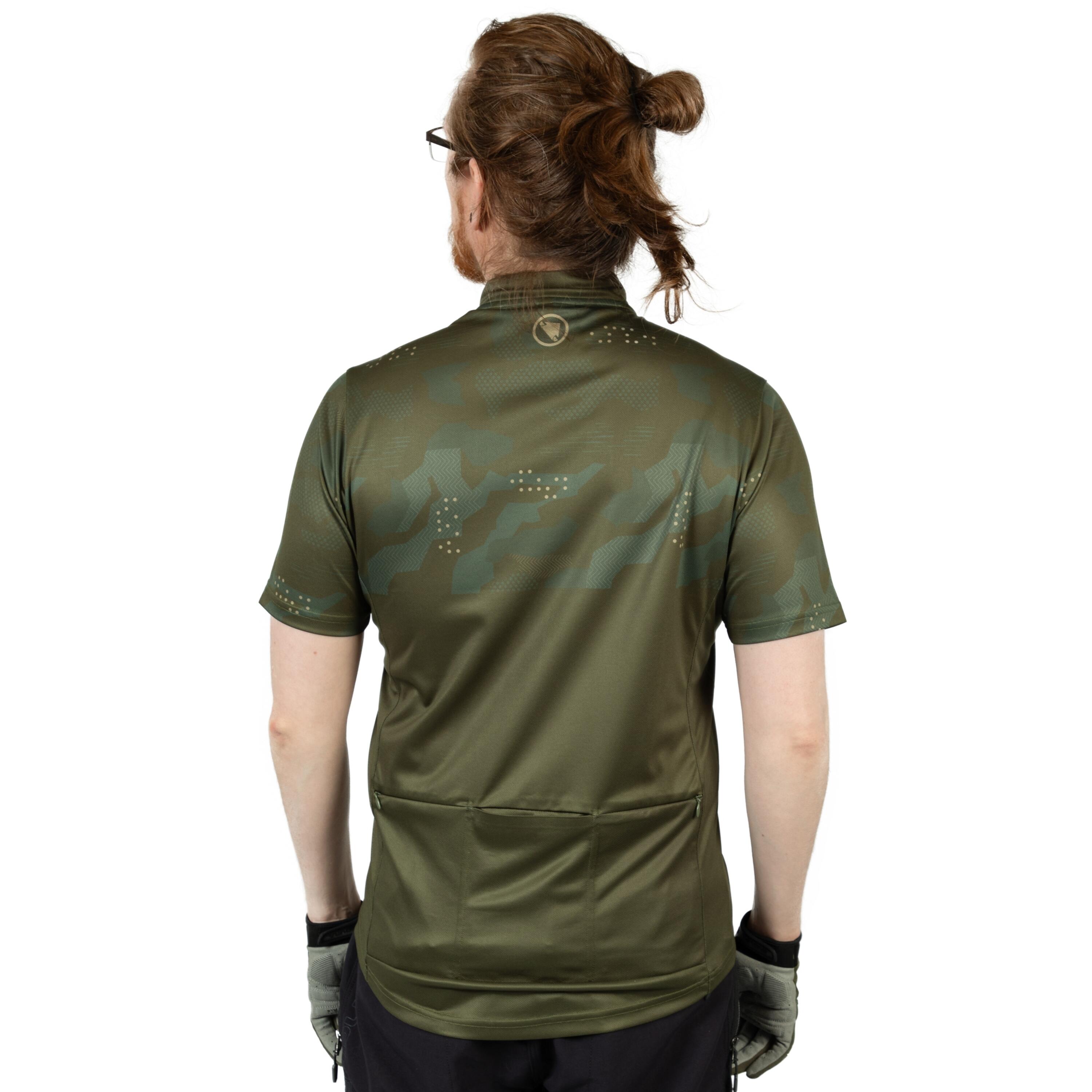 Herren Trikot Mit Frontreißverschluss 4/4